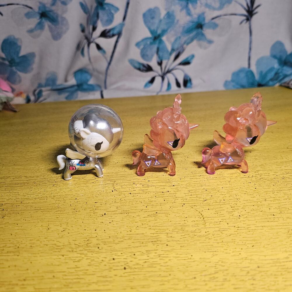 Tokidoki Unicorno series 8 Lot of 3 Cosmica Quartzy